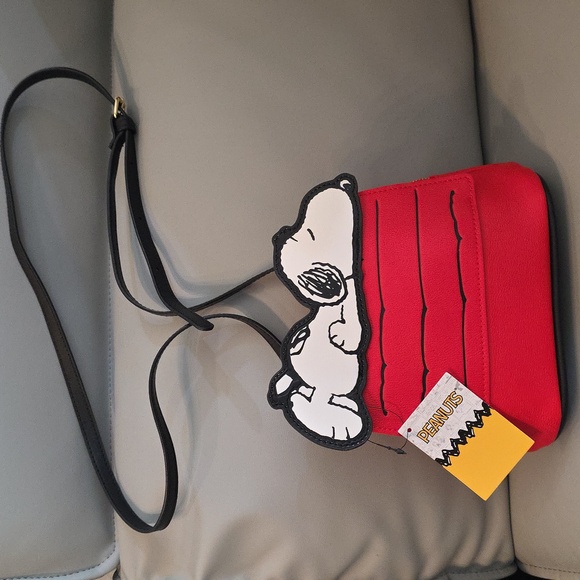Bolso Bandolera Loungefly Peanuts Great Pumpkin Snoopy | Cuotas Sin Interés